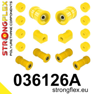 Strongflex rear suspension bush kit SPORT for BMW 6 E24 / BMW E3 E3