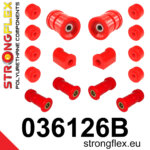 Strongflex rear suspension bush kit for BMW 6 E24 / BMW E3 E3