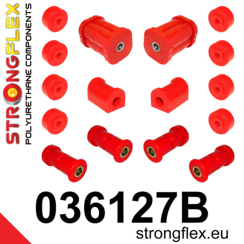 Strongflex rear suspension bush kit for BMW 3 E21
