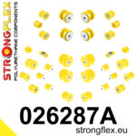 Strongflex complete polyurethane suspension bush kit SPORT for AUDI 80 B4