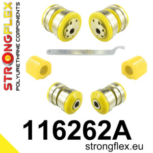 Strongflex Komplet čahura prednjeg ovjesa SPORT za MERCEDES-BENZ C-CLASS 204 / MERCEDES-BENZ E-CLASS 207