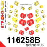Strongflex complete polyurethane suspension bush kit for MERCEDES-BENZ C-CLASS 204 / MERCEDES-BENZ E-CLASS 207