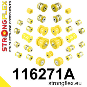 Strongflex Kompletni poliuretanski komplet čahura ovjesa SPORT za MERCEDES-BENZ C-CLASS 204 / MERCEDES-BENZ E-CLASS 207