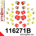 Strongflex complete polyurethane suspension bush kit for MERCEDES-BENZ C-CLASS 204 / MERCEDES-BENZ E-CLASS 207