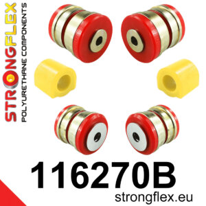 Strongflex Komplet čahura prednjeg ovjesa za MERCEDES-BENZ C-CLASS 204 / MERCEDES-BENZ E-CLASS 207
