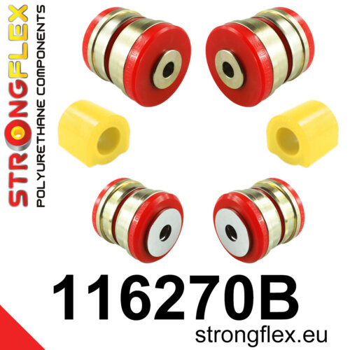Strongflex front suspension bush kit for MERCEDES-BENZ C-CLASS 204 / MERCEDES-BENZ E-CLASS 207