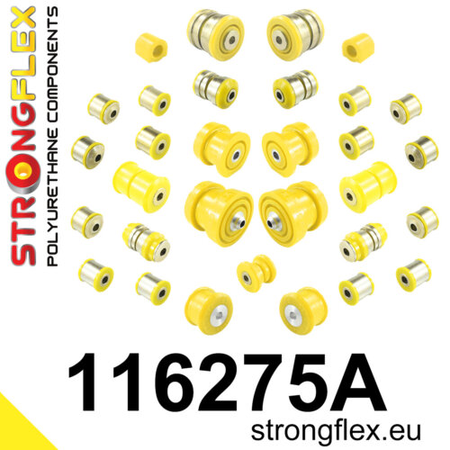 Strongflex complete polyurethane suspension bush kit SPORT for MERCEDES-BENZ E-CLASS 212 / MERCEDES-BENZ CLS C218