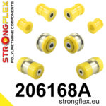 Strongflex front suspension and rear beam bush kit SPORT for SUZUKI Splash / OPEL Agila B