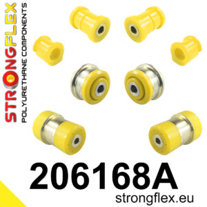 Strongflex front suspension and rear beam bush kit SPORT for SUZUKI Splash / OPEL Agila B