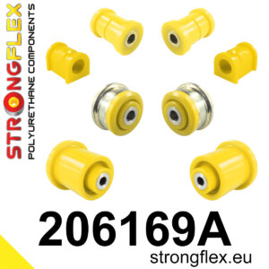Strongflex Komplet čahura prednjeg ovjesa i stražnje grede SPORT za SUZUKI Vitara / SUZUKI S-Cross