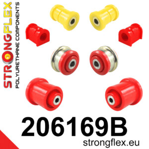 Strongflex Komplet čahura prednjeg ovjesa i stražnje grede za SUZUKI Vitara / SUZUKI S-Cross