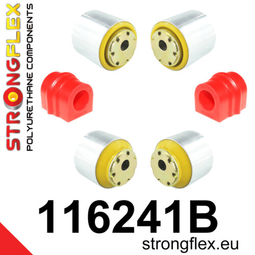 Strongflex front suspension bush kit for MERCEDES-BENZ CLK W209 / MERCEDES-BENZ C-CLASS 203