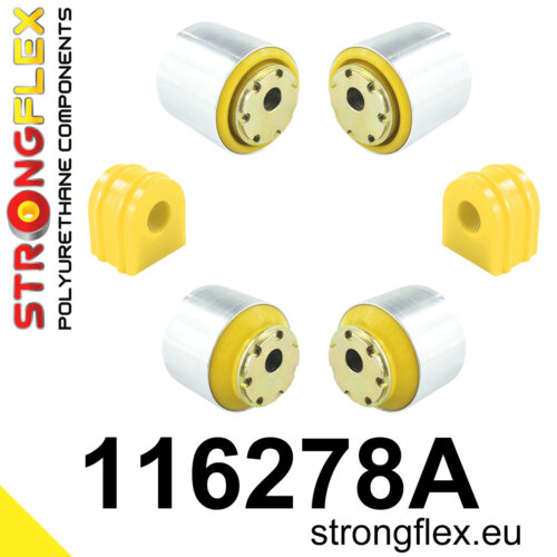 Strongflex front suspension bush kit SPORT for MERCEDES-BENZ SLK 171