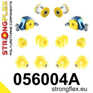 Strongflex Komplet čahura prednjeg ovjesa i stražnje grede SPORT za CITROËN AX / CITROËN SAXO