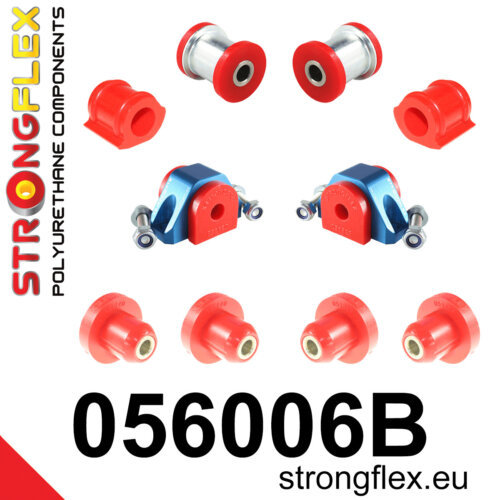 Strongflex front suspension and rear beam bush kit for CITROËN SAXO / PEUGEOT 106