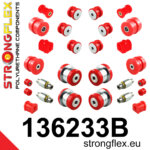 Strongflex complete polyurethane suspension bush kit for SAAB 9-5 YS3E