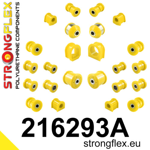 Strongflex Cjeloviti komplet čahura ovjesa SPORT za TOYOTA Corolla