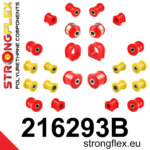 Strongflex full suspension bush kit for TOYOTA Corolla
