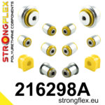 Strongflex rear suspension bush kit SPORT for TOYOTA Yaris IV / TOYOTA Corolla