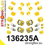 Strongflex complete polyurethane suspension bush kit SPORT for OPEL VECTRA B