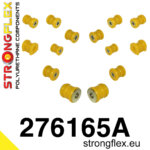 Strongflex Rear suspension polyurethane bush kit SPORT for SUBARU FORESTER SH / SUBARU IMPREZA GE