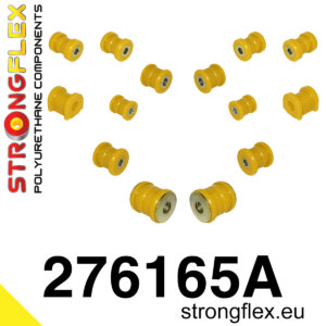 Strongflex Poliuretanski komplet čahura stražnjeg ovjesa SPORT za SUBARU FORESTER SH / SUBARU IMPREZA GE