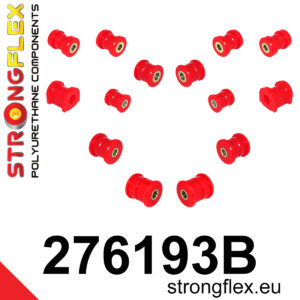 Strongflex Komplet čahura stražnjeg ovjesa za SUBARU BRZ ZC6 / TOYOTA GT86