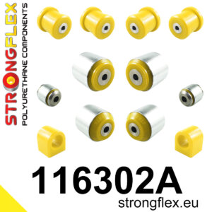 Strongflex front suspension bush kit SPORT for MERCEDES-BENZ C-CLASS 205 / MERCEDES-BENZ E-CLASS 238