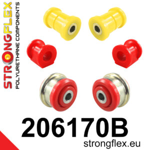 Strongflex Komplet čahura prednjeg ovjesa za FIAT Sedici 189 / SUZUKI SX4