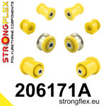 Strongflex front suspension and rear beam bush kit SPORT for FIAT Sedici 189 / SUZUKI SX4