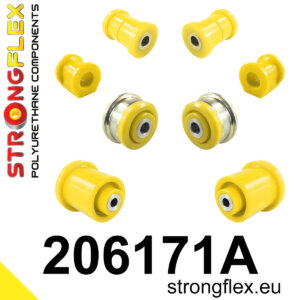 Strongflex Komplet čahura prednjeg ovjesa i stražnje grede SPORT za FIAT Sedici 189 / SUZUKI SX4
