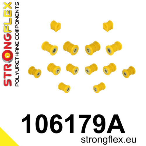 Strongflex Komplet čahura stražnjeg ovjesa SPORT za MAZDA MX-5