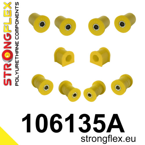Strongflex polyurethane front suspension bush kit SPORT for MAZDA MX-5