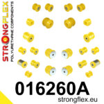 Strongflex complete polyurethane suspension bush kit SPORT for ALFA ROMEO 159 939 / ALFA ROMEO Brera 939