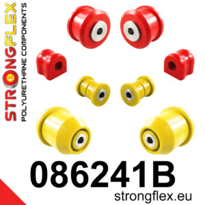 Strongflex Prednja osovina čahure i stražnji nosač komplet za HONDA CIVIC FB