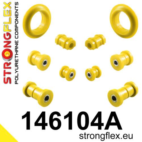 Strongflex front suspension and rear beam bush kit SPORT for PEUGEOT 309 / PEUGEOT 205