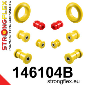 Strongflex Komplet čahura prednjeg ovjesa i stražnje grede za PEUGEOT 309 / PEUGEOT 205