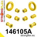 Strongflex front suspension and rear beam bush kit SPORT for PEUGEOT 309 / PEUGEOT 205