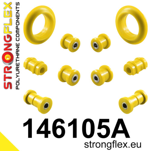 Strongflex front suspension and rear beam bush kit SPORT for PEUGEOT 309 / PEUGEOT 205