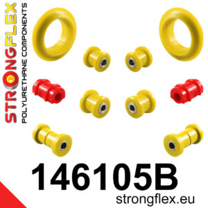 Strongflex Komplet čahura prednjeg ovjesa i stražnje grede za PEUGEOT 309 / PEUGEOT 205