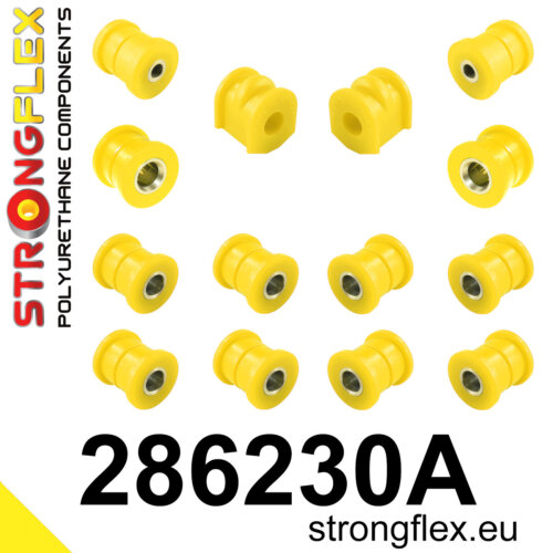 Strongflex rear suspension bush kit SPORT for NISSAN Primera P10 / INFINITI G G20