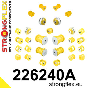 Strongflex Kompletni poliuretanski komplet čahura ovjesa SPORT za AUDI A1 8X