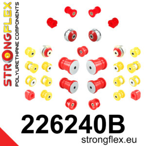 Strongflex Kompletni poliuretanski komplet čahura ovjesa za AUDI A1 8X