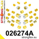Strongflex complete polyurethane suspension bush kit SPORT for AUDI A1 8X