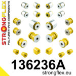 Strongflex rear suspension bush kit SPORT for OPEL Insignia A / SAAB 9-5 YS3G