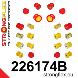 Strongflex Komplet čahura prednjeg i stražnjeg ovjesa za AUDI A3 8P / SEAT LEON 1P