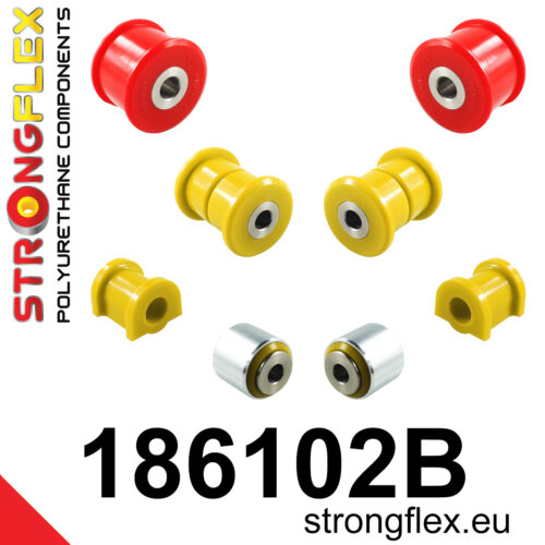 Strongflex rear suspension bush kit for PORSCHE Boxster 986 / PORSCHE Boxster 987