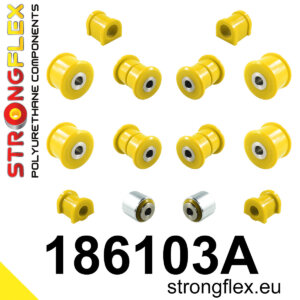 Strongflex Kompletni poliuretanski komplet čahura ovjesa SPORT za PORSCHE Boxster 986
