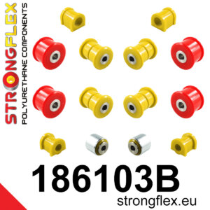 Strongflex Kompletni poliuretanski komplet čahura ovjesa za PORSCHE Boxster 986