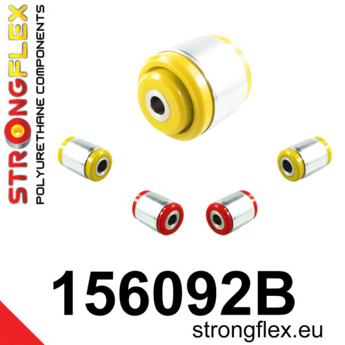 Strongflex Rear beam bushing kit for RENAULT TWINGO III / SMART FORTWO 453